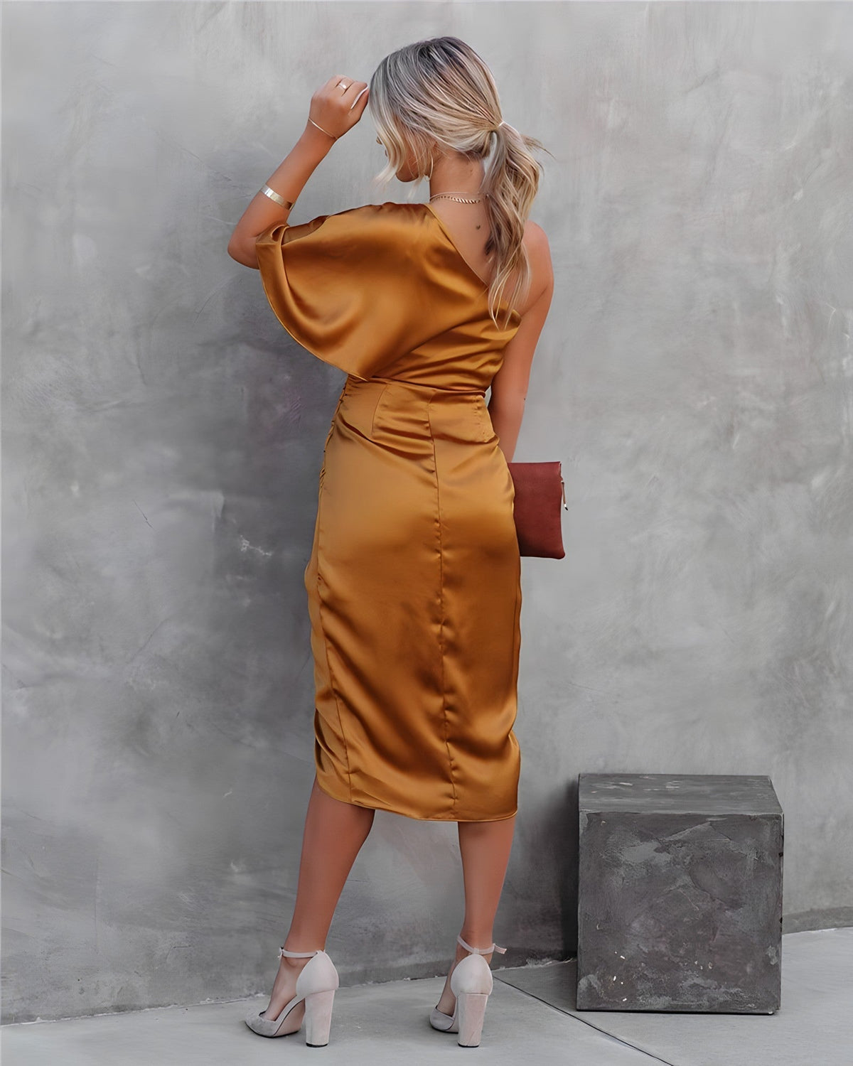 Élise | Vestido de festa de seda luxuoso para Mulher
