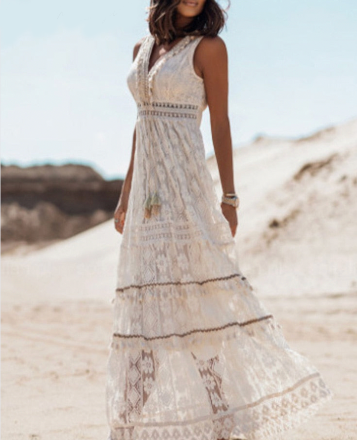 Carolina - Vestido Elegante de Verão