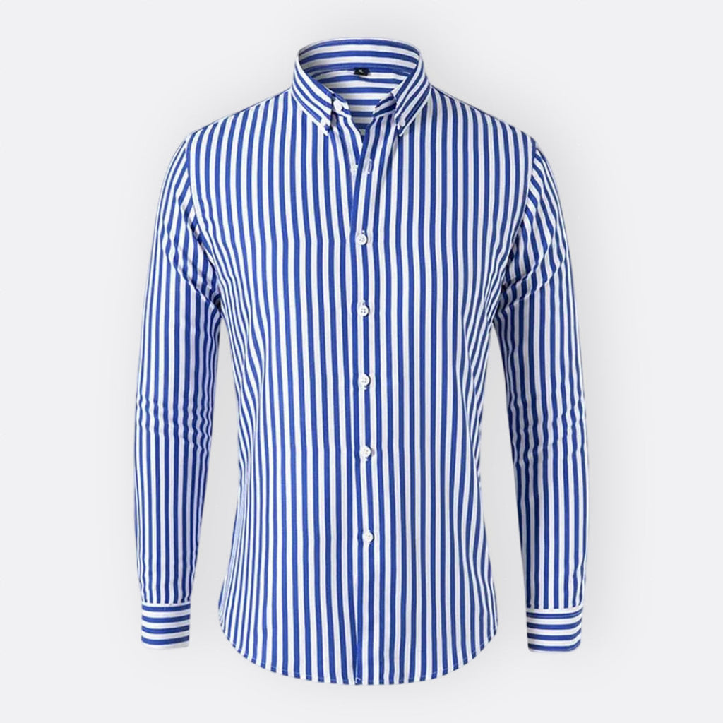 Artur - Camisa Clássica às Riscas