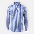 Artur - Camisa Clássica às Riscas
