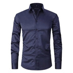 Camisa - Mistura Poliéster Sem Rugas