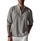 Camisa - Textura Amassada Respirável
