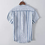 Camisa - Design Listrado Respirável