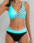 Sofia - Bikini Estampado em Tons Quentes