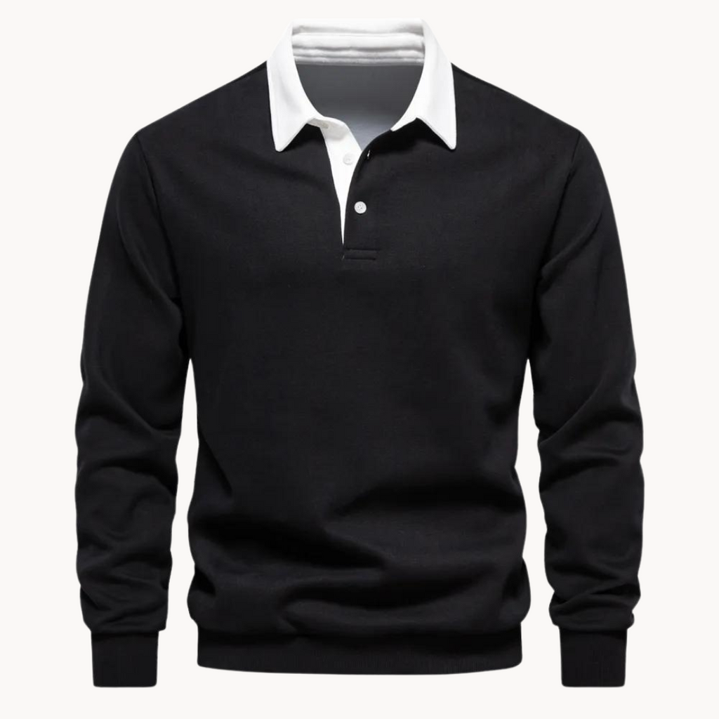 Sweatshirt Polo Soft-Blend - Flexível