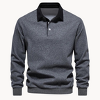 Sweatshirt Polo Soft-Blend - Flexível