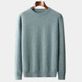 João - Mixed Knit Round Neck Jumper