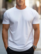 T-Shirt - Corte Regular Decote Suave