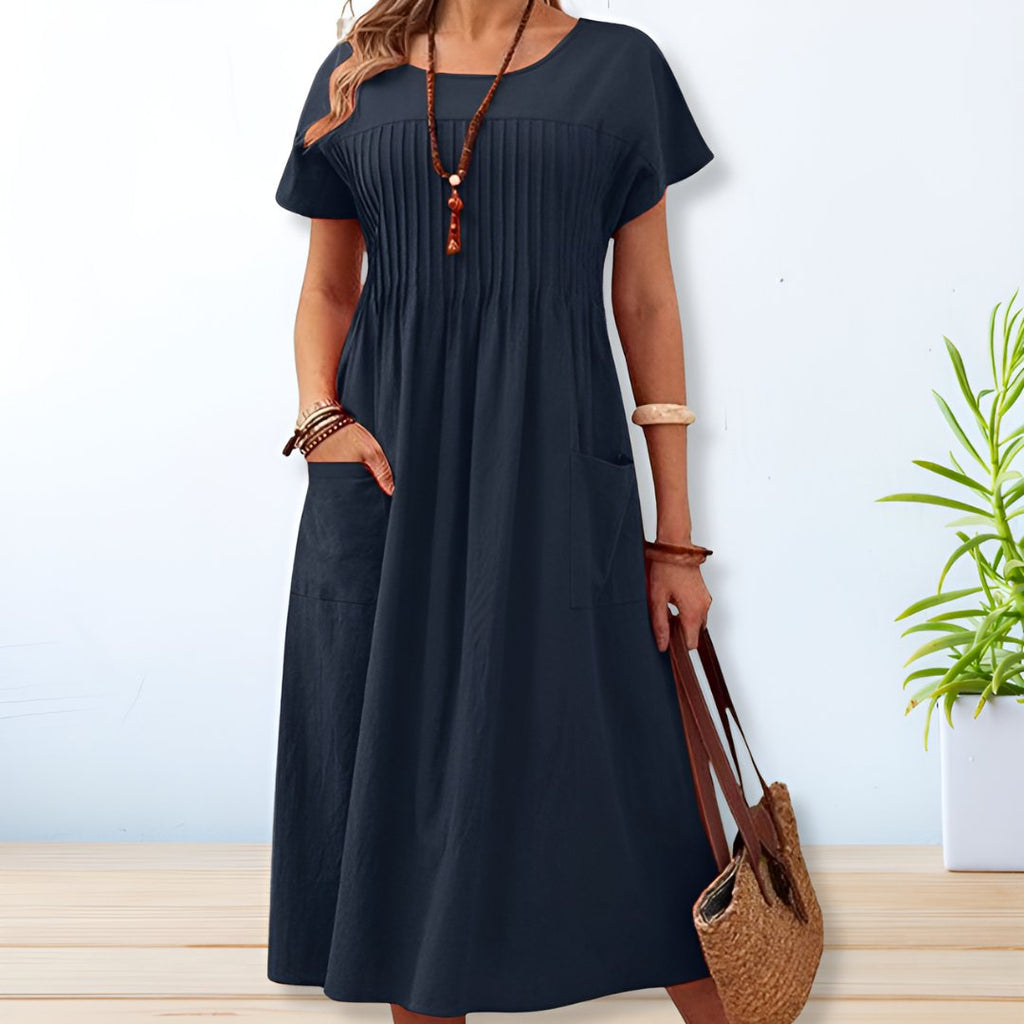 Leona | Vestido Relaxed Fit para o Dia