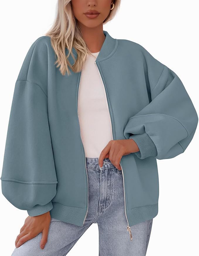 Matilde | Sweatshirt com Fecho e Manga Comprida