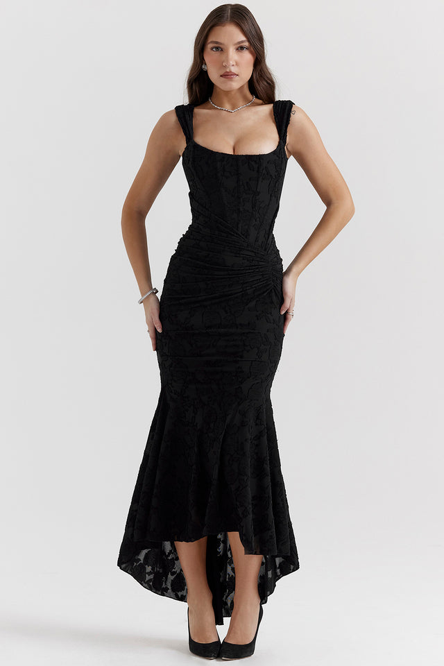Elodie - Vestido com Cintura Definida
