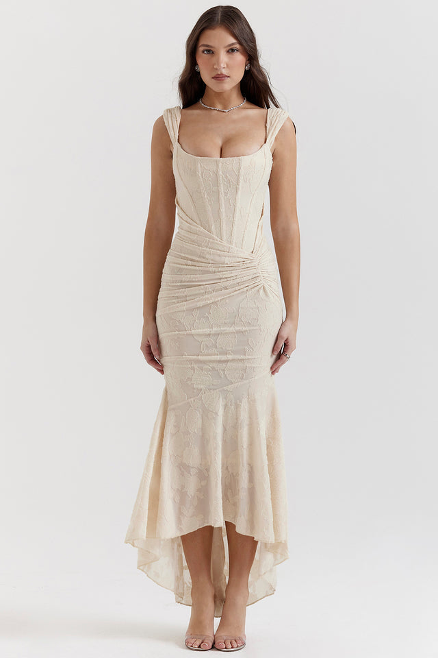 Elodie - Vestido com Cintura Definida