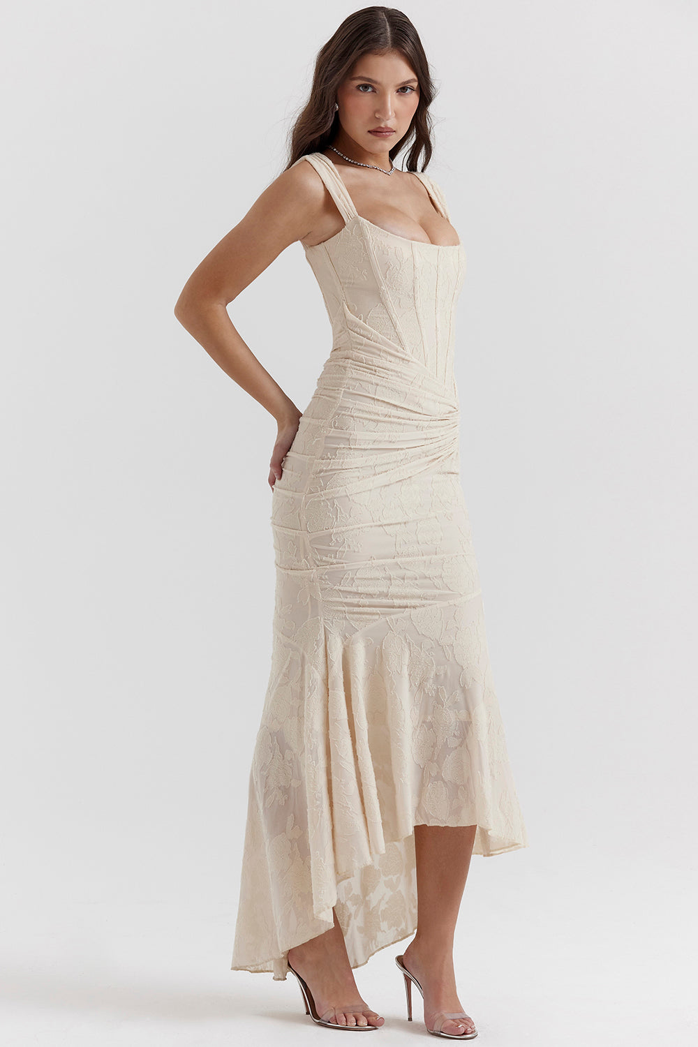 Elodie - Vestido com Cintura Definida