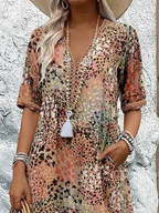 Harper | Vestido Floral Animado para Mulher