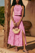 Moema - Conjunto Rosa em Renda