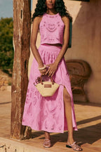 Moema - Conjunto Rosa em Renda