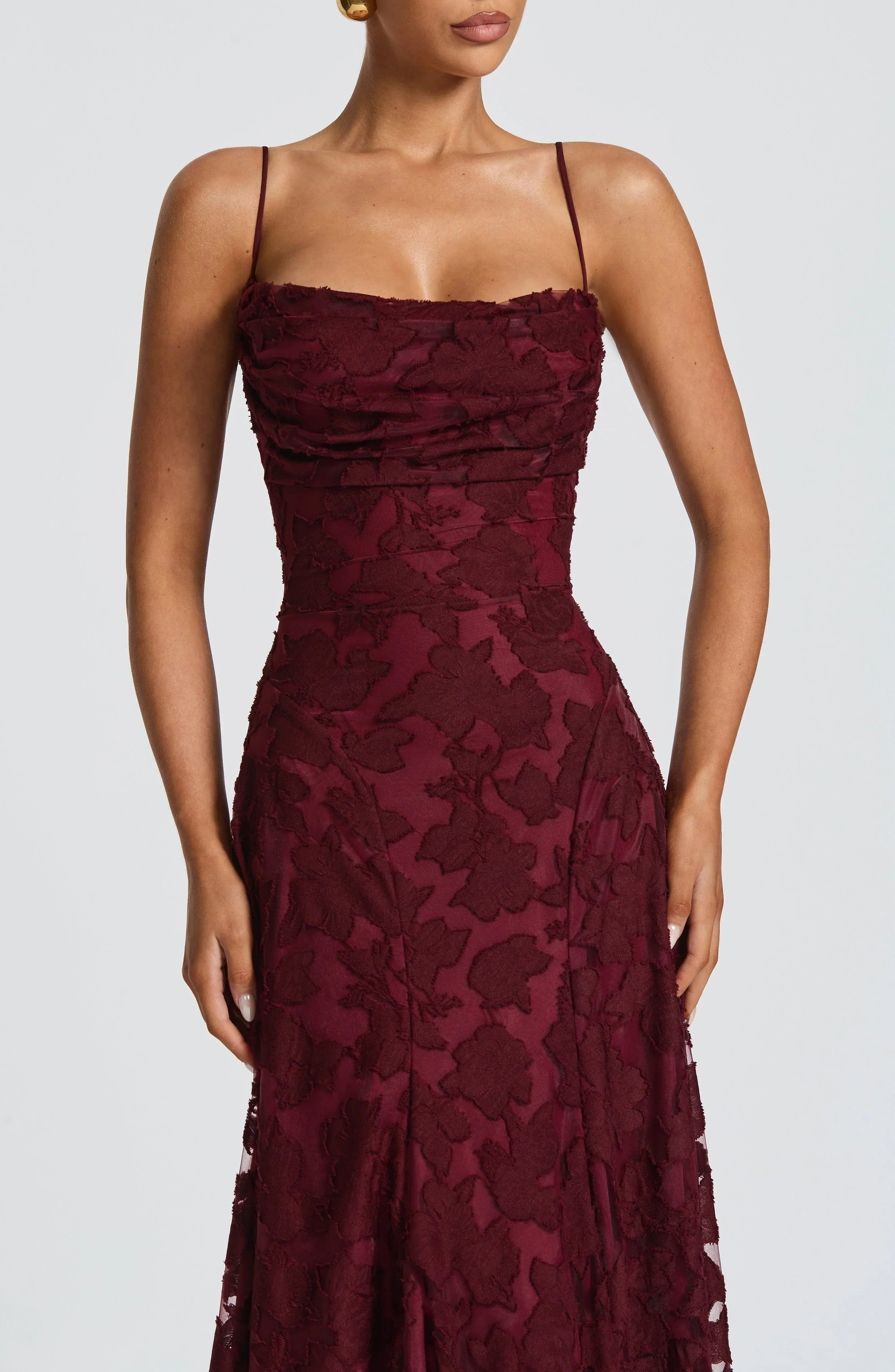 Rhoda – Elegância fluida no estilo maxi intemporal para Mulher