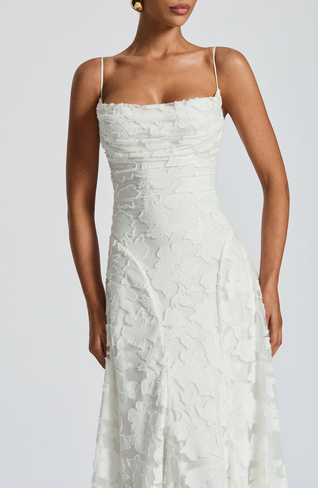 Rhoda – Elegância fluida no estilo maxi intemporal para Mulher