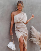 Élise | Vestido de festa de seda luxuoso para Mulher