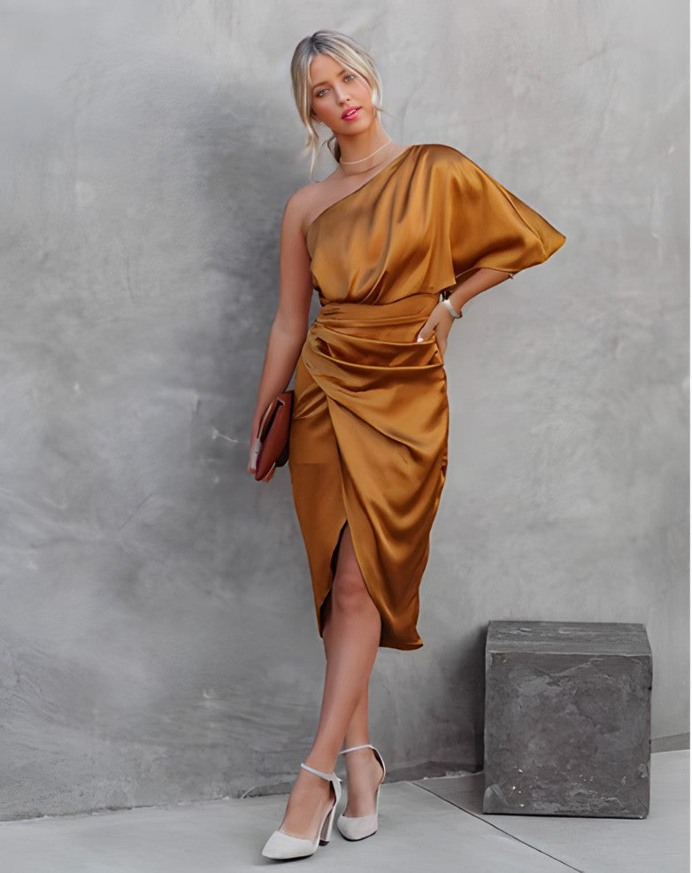 Élise | Vestido de festa de seda luxuoso para Mulher