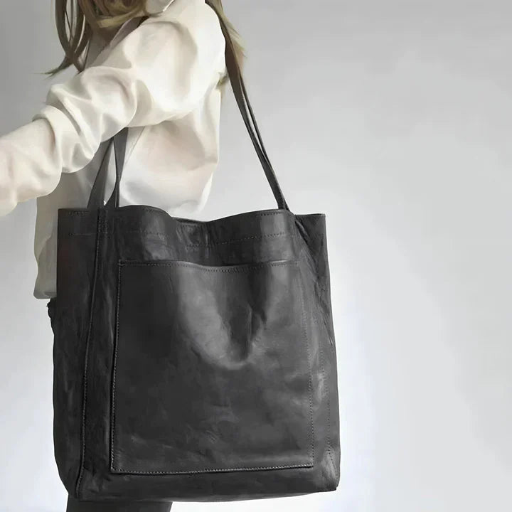 Elle - Bolsa clássica pele