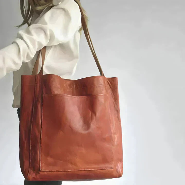 Elle - Bolsa clássica pele