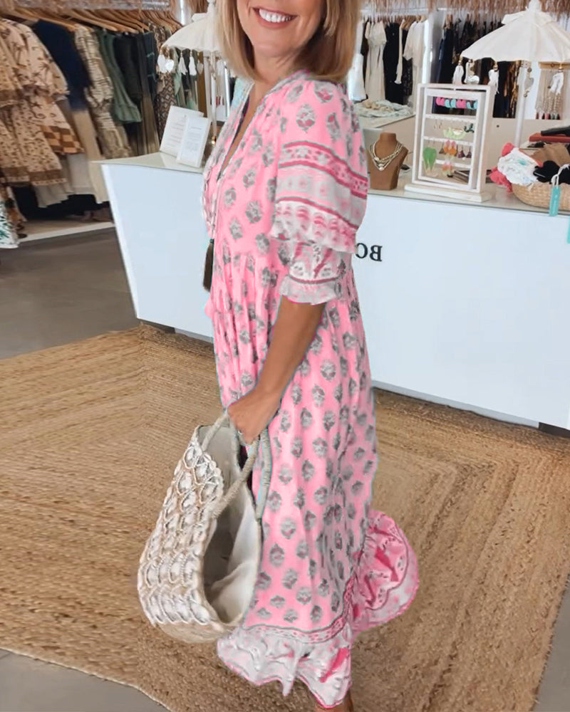 Zandoria – Vestido de Mulher radiante de primavera