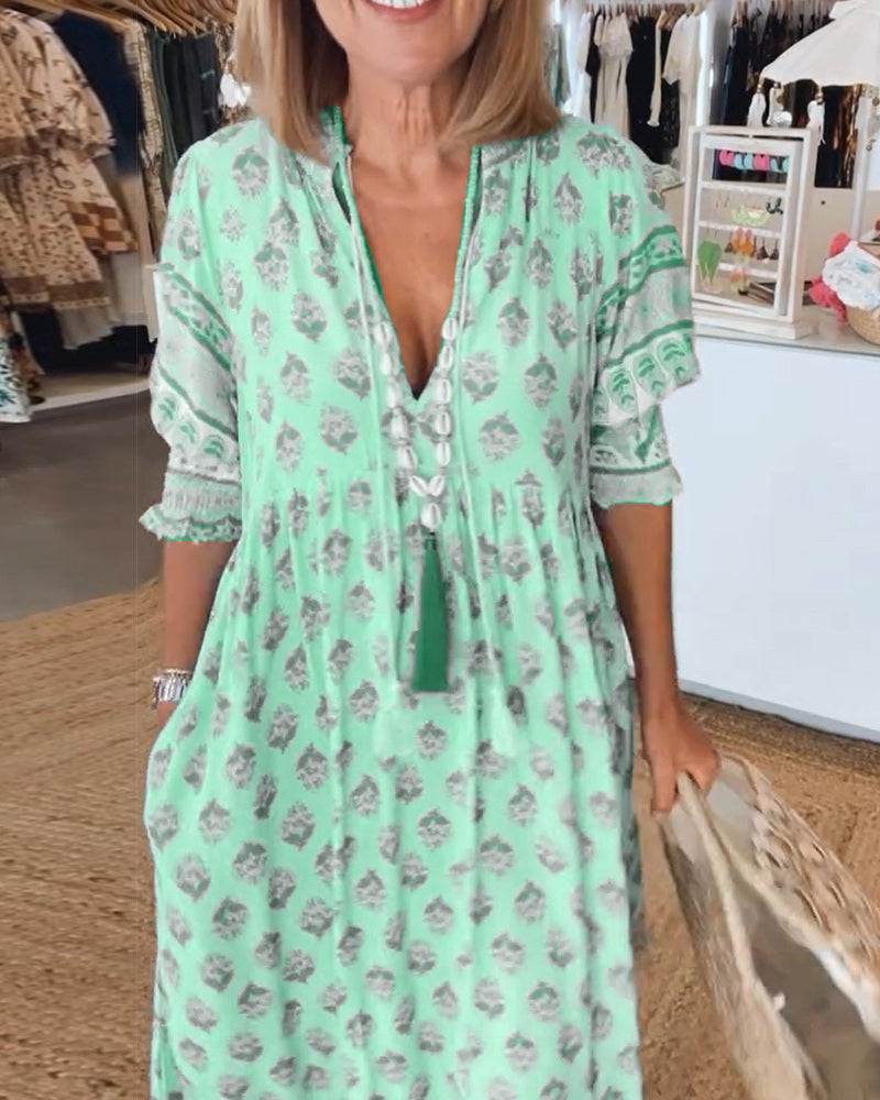 Zandoria – Vestido de Mulher radiante de primavera
