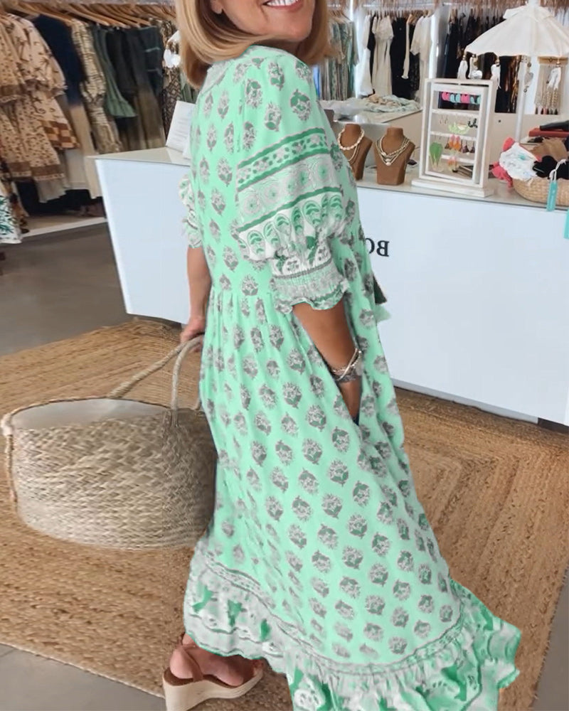 Zandoria – Vestido de Mulher radiante de primavera