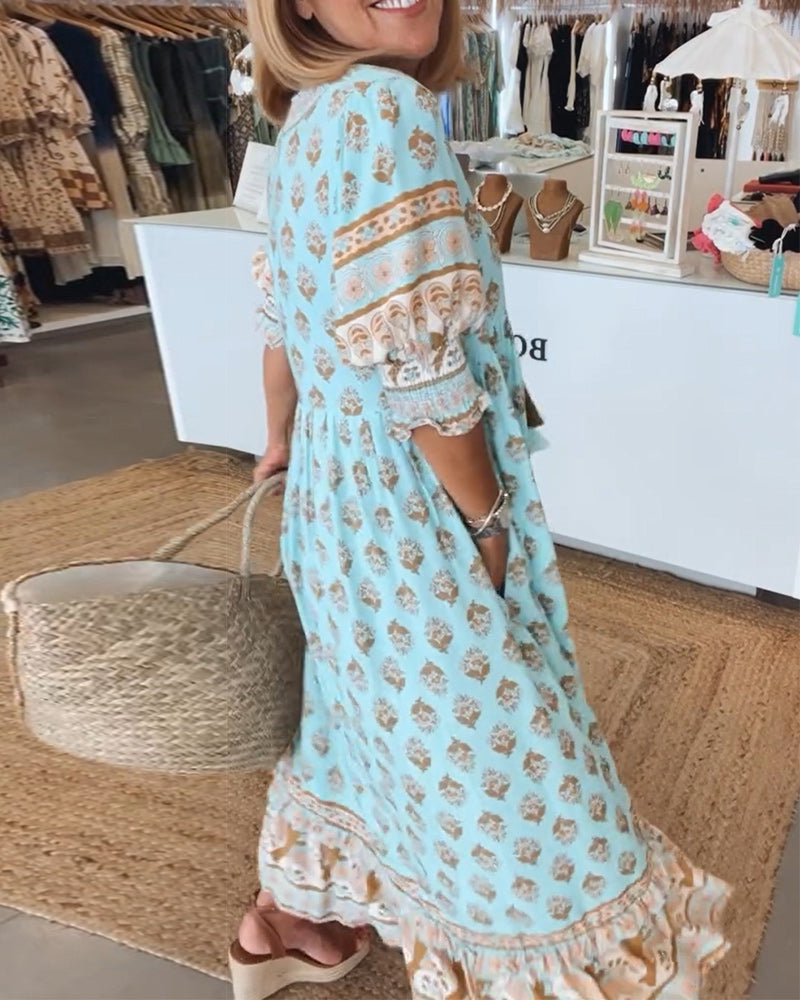 Zandoria – Vestido de Mulher radiante de primavera