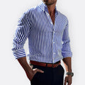 Artur - Camisa Clássica às Riscas