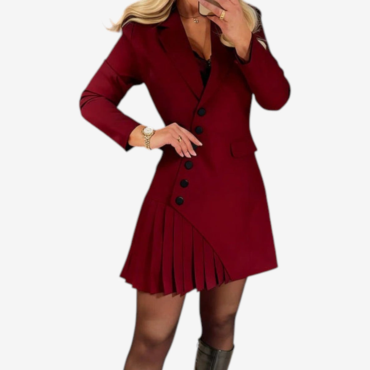 Monica -  Vestido Sartorial de Mulher