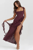 Lara™ | Vestido longo estiloso com fenda
