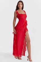 Lara™ | Vestido longo estiloso com fenda