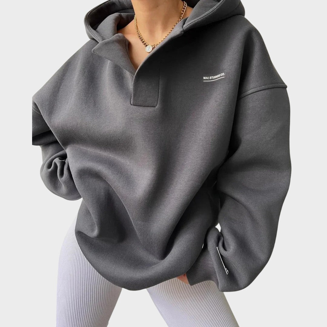 Flávia - Hoodie com capuz chique