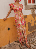 Olivia™ | Vestido longo colorido