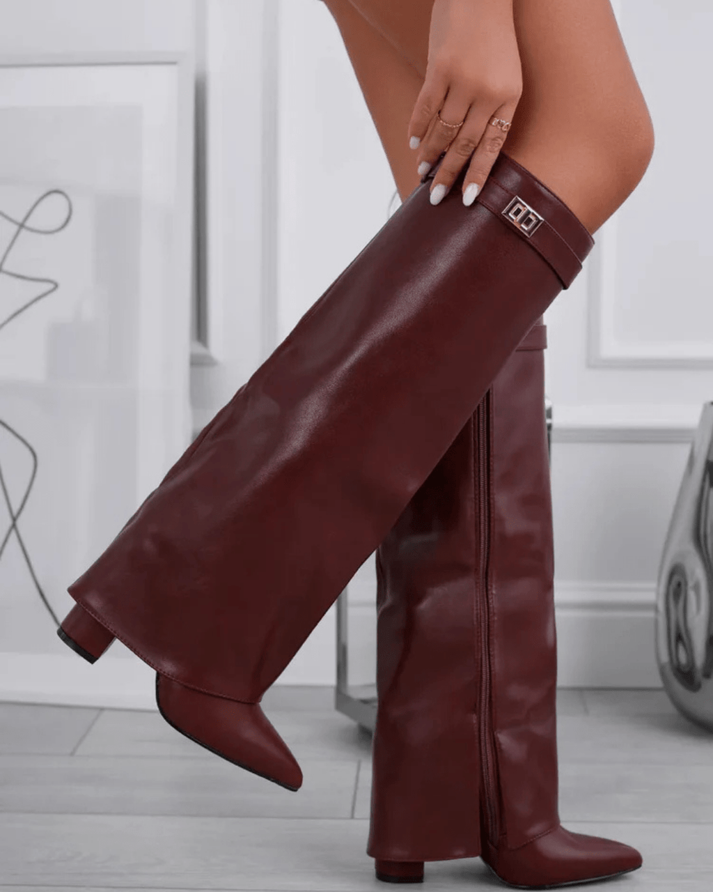 Botas de Couro Rachelle