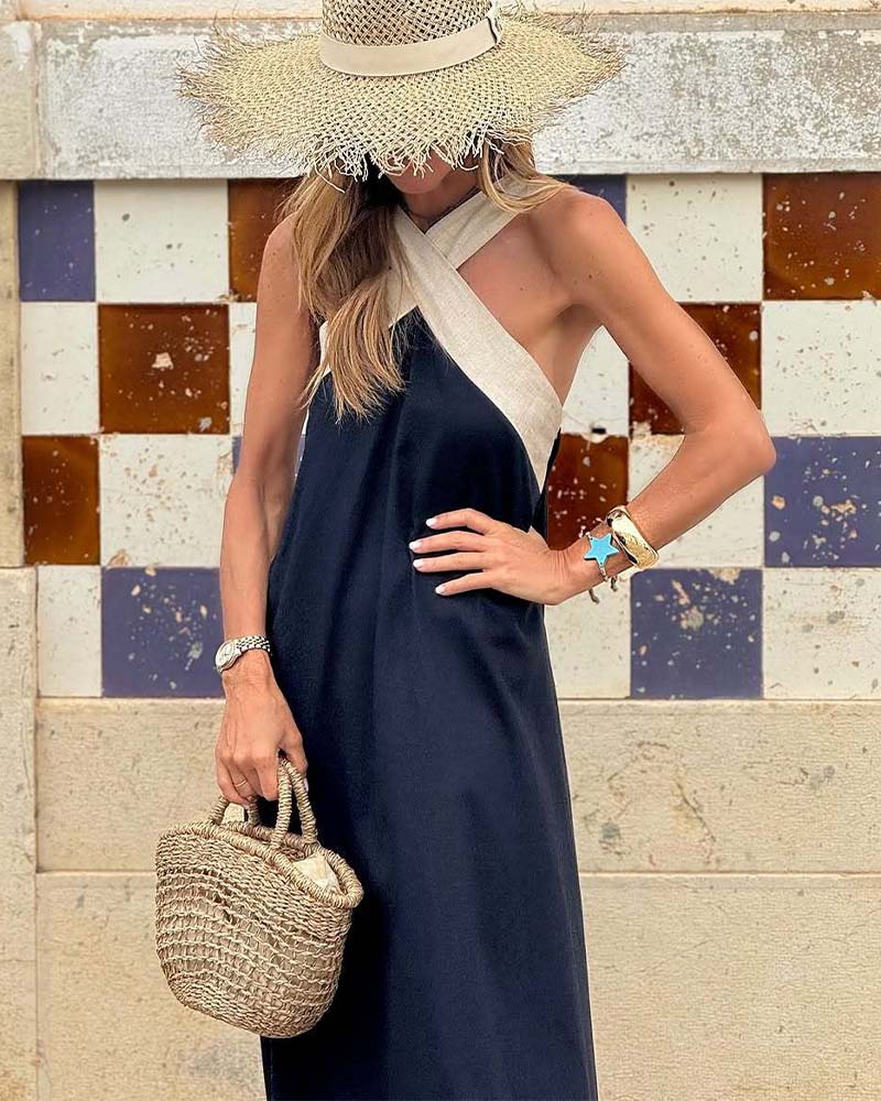 Martina - Vestido sem mangas para Mulher