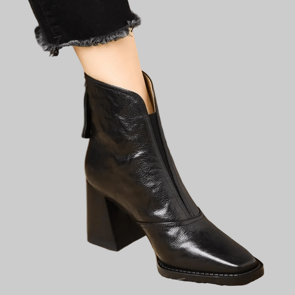 Delfina | Botins de Tacão Médio