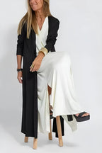 Ava™ | Vestido longo elegante + cardigan